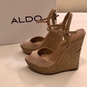 Aldo Nude Wedges